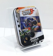 PUZZLE - XTREME TRUCKS - 24 DIELIKOV / V KOVOVEJ PLECHOVKE! / TOY UNIVERSE