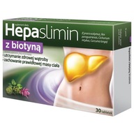 Hepaslimin s biotínom pre pečeň chudnutie 30x