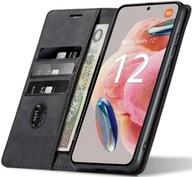 ETUI SKÓRZANE MAGNETYCZNE SHEEP SKIN DO XIAOMI REDMI NOTE 12 4G +SZKŁO