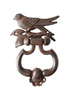 Liatinová kolíska na dvere s vtákom Zvonček Ozdoba