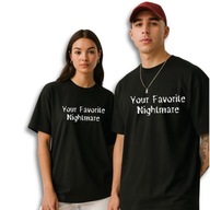 SADA ČIERNYCH TRIČIEK PRE PÁRY – VÁŠ FAVORITE NIGHTMARE – AKO DARČEK