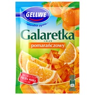 Gellwe Galaretka smak pomarańczowy 72g