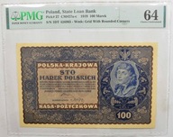 9.hh.II RP, 100 Marek Pol.1919 ID.S.T, PMG 64