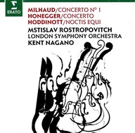 MILHAUD and HONNEGER CELLO CONCERTOS CD