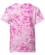 Detské tričko Peonies Pink 134 HIT