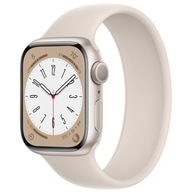 Apple Watch 8 41mm księżycowa poświata Starlight NFC Wi-Fi GPS Walentynki