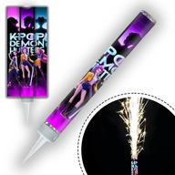 TORTASZÖKŐKÚT DÉMON HUNTERS DÉMONVADÁSZ K-POP RAC GYERTYA 12cm