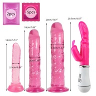 Sexshop Dildo/wibrator zestaw zabawek erotyczny