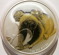 1$ AUSTRALIA 2010 - MIŚ KOALA SREBRO 999 UNCJA