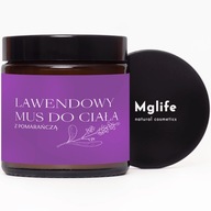 Mglife prírodná levanduľová telová pena s pomarančom 120 ml