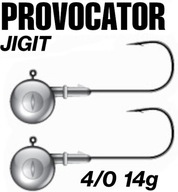 Główka jigowa 4/0 Provocator Jigit 14g - 2 szt.