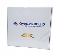 TUNER SATELITARNY DVB-S2 AB CRYPTOBOX 800 4K UHD H265