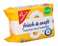 Vlhčený toaletný papier Feuchtes Tücher 2 x 70ks - Gut&Gunstig