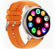 OKOSÓRA RUBICON RNCF12 EZÜST AMOLED BESZÉLGETÉS PULZUSMÉRŐ SPORT ALWAYS-ON