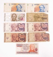 ARGENTYNA - ZESTAW BANKNOTÓW (NR 1)