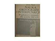 Nauka ortografi o interpunkcji kl 4-6 - J Wójcik