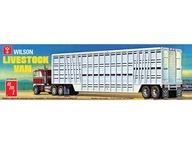 AMT Model Plastikowy - Naczepa Wilson Livestock Van Trailer