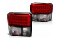 Svetlá VW T4 90-03 RED WHITE LED