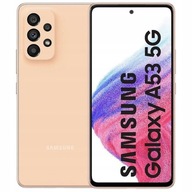 Samsung Galaxy A53 5G SM-A536B 6/128 Peach Pomarańczowy