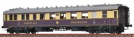Wagon ekspresowy Rheingold SB4ük DRG ep. II, skala H0, BRAWA 46434