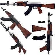 PUŠKA NA GULIČKY 6mm AK47 REPLIKA ZBRANE AK-47 KALAŠNIKOV DOSAH 40M