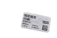 light left rear part VOLVO V60 and 2010-2013R EU 31214963