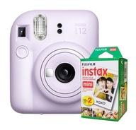 Fujifilm Instax Mini 12 Lilac Purple + wkład 20 zdjęć