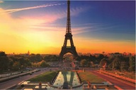 Plakat Wieża Eiffla Paryż Paris Krajobraz Francja