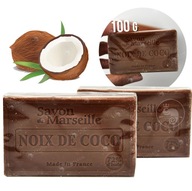 MYDŁO MARSYLSKIE ORZECH KOKOSOWY kokosowe 72% 100g Le Chatelard 1802