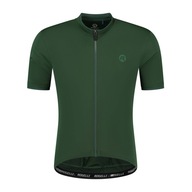 Koszulka rowerowa męska Rogelli Essential Zielony XL