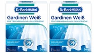 2x Wybielacz Saszetki Do Prania Firan Dr Beckmann 3 x 40 g Gardinen Weiss