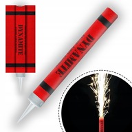 TORTASZÖKŐKÚT DINAMIT SZÜLINAPI PARTY GYERTYA 12cm