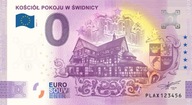 2021 banknot 0 euro Kościół Pokoju w Świdnicy