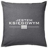 JESTEM KSIĘGOWYM poduszka 50x50 prezent