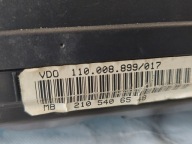 dials clock MERCEDES E KLSA W210 2.4 V6 MB2105406548