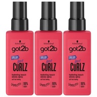 GOT2B Got Curlz Sprej na kučeravé vlasy 3x150ml