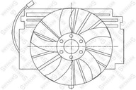 Stellox 29-99365-SX Ventilátor, chladenie motora