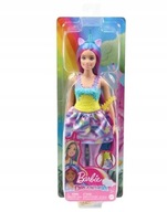 Mattel Barbie Magiczna Wróżka Jednorożec - Różowo-Niebieskie Włosy HGR18