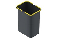 Odpadkový kôš 20l na triedenie GRAFIT žltý