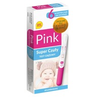 Test ciążowy strumieniowy Pink Super Czuły Hydrex
