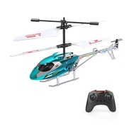 Helikopter zdalnie sterowany na pilota zabawka dla dzieci, niebieski