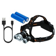 Vergionic 4107 LED fejlámpa, 3 x LED, T6 CREE, 400lm