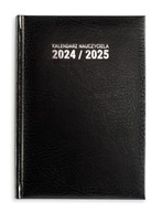 Kalendarz nauczyciela A5 2024/2025 MEXO czarny nauczycielski szkolny