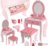 Dětská toaletka Playtive TOALETKA SE ZRCADLEM + STOLIČKA + DOPLŇKY