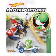 HOT WHEELS MARIOKART SAMOCHODZIK I YOSHI GBG29