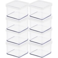 Ételtároló doboz csemege szögletes 8x 0.5L LOFT fehér Rotho