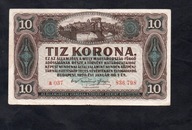 BANKNOT WĘGRY -- 10 koron -- 1920 rok