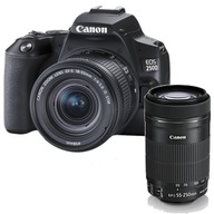 Sada Canon 250D + 18-55 IS STM + 55-250 IS STM