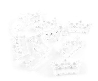 AKRIL JELÖLŐK ÁTLÁTSZÓ KORONA 10DB RPG