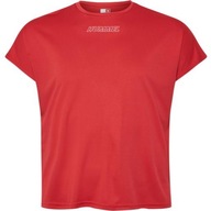 Tréningové tričko krátky rukáv Hummel oranžová a červená farba